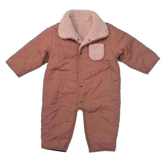 Rylee + Cru Girls Mauve Bunting Size: 18-24 Months Mauve