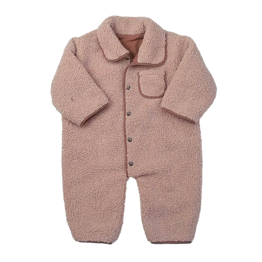 Rylee + Cru Girls Mauve Bunting Size: 18-24 Months Mauve