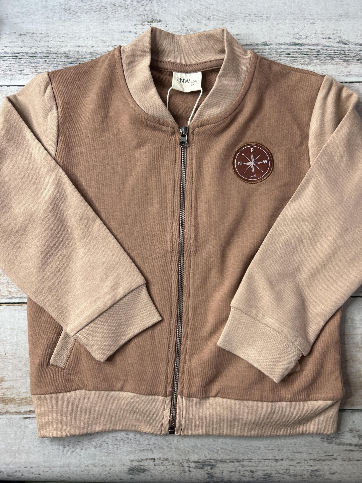 PNW Unisex Mauve Jacket Size: 3T Mauve