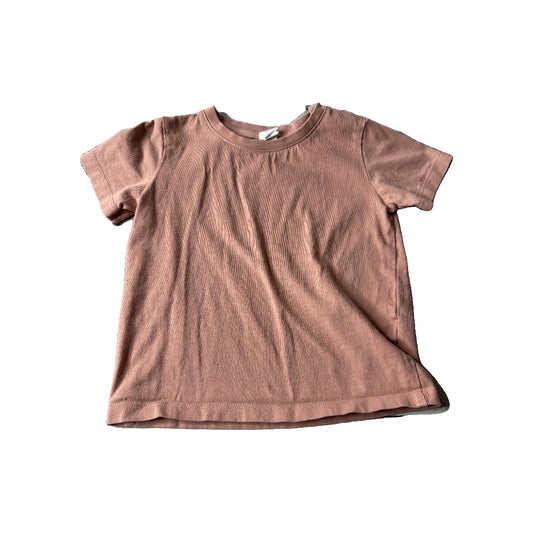 Colored Organics Unisex Mauve T-Shirt Size: 18-24 months Mauve