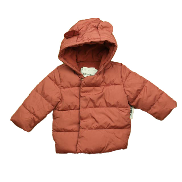 Old Navy Girls Mauve Winter Coat Size: 12-18 Months