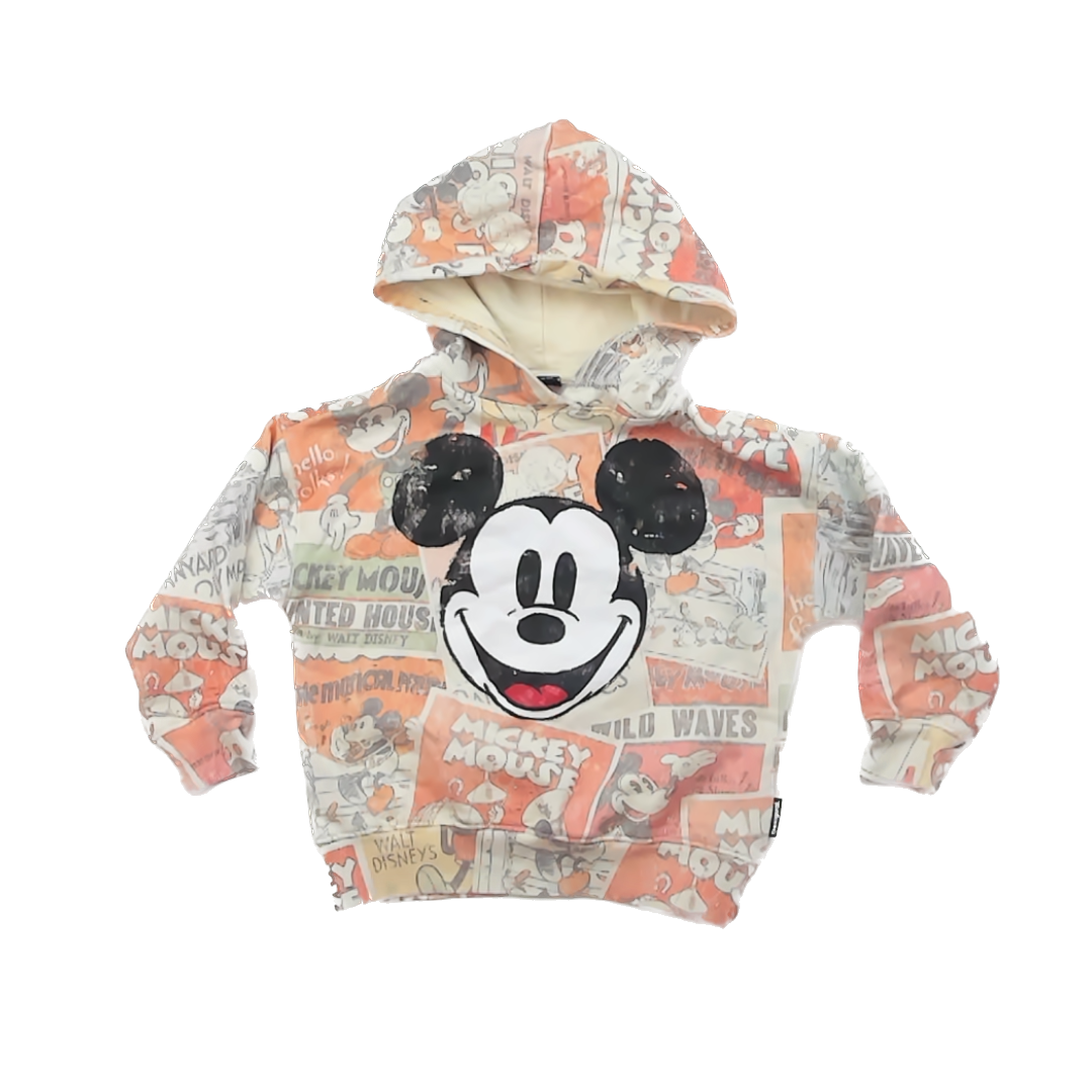 Desigual Unisex Mickey Mouse Hoodie Size: 4T (eu104) Mickey Mouse