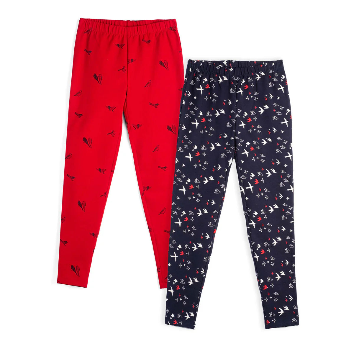 Mightly Girls Migrating Birds Leggings Size: 2-5T Migrating Birds