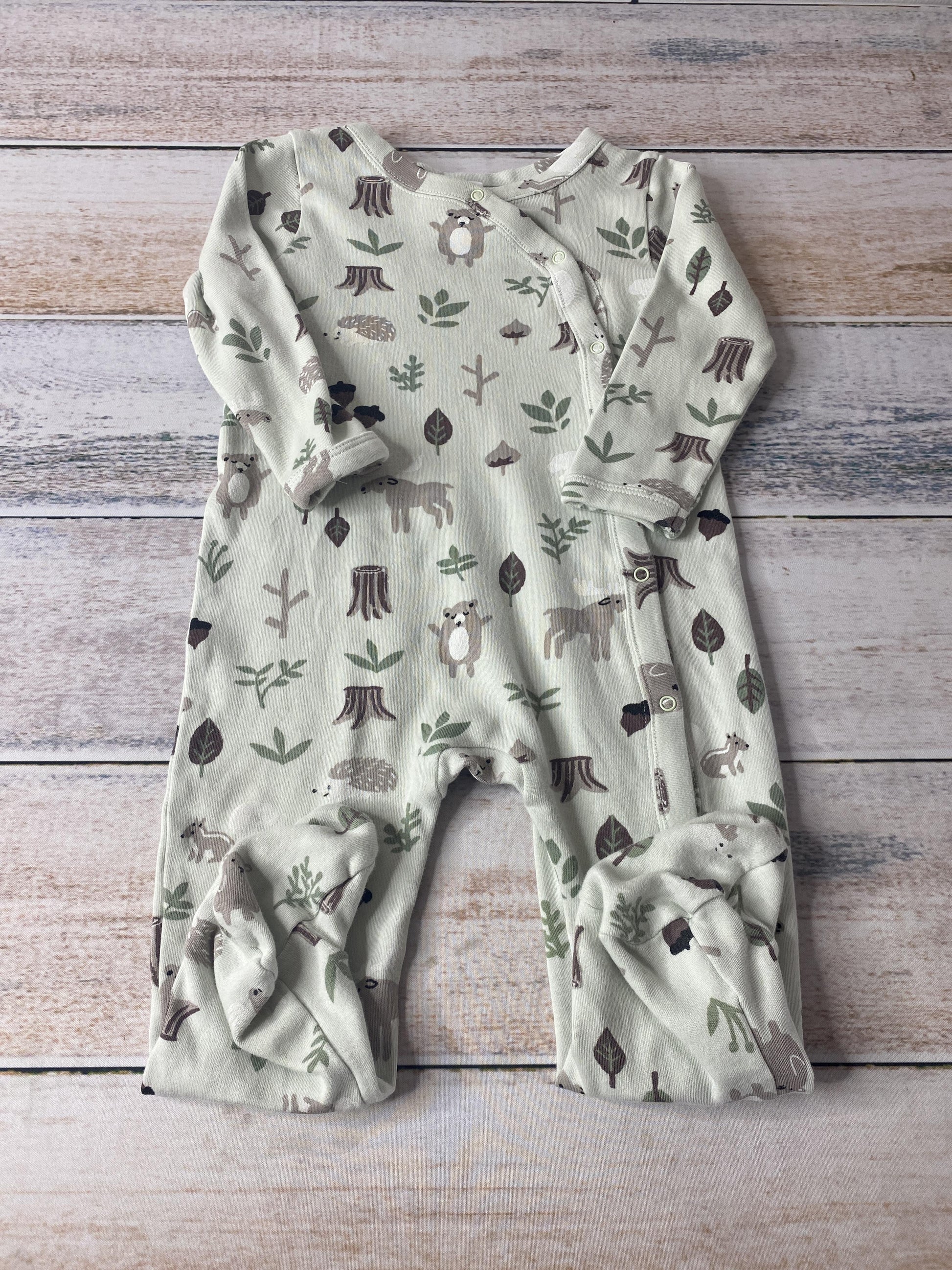 Nordstrom Boys Mint | animals Pajamas Size: 9 months Mint | animals