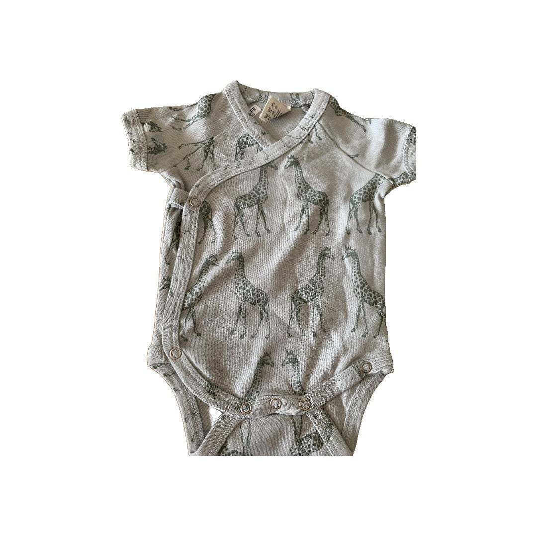 Kate Quinn Boys Mint | animals Onesie Size: 0-3 months Mint | animals