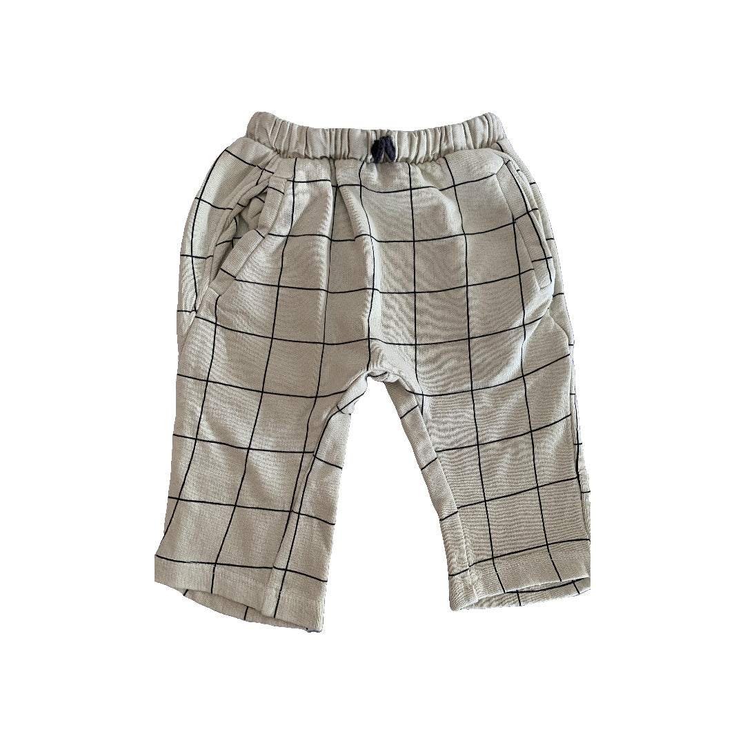 Zara Boys Mint | Black | Check Pants Size: 6-9 months Mint | Black | Check