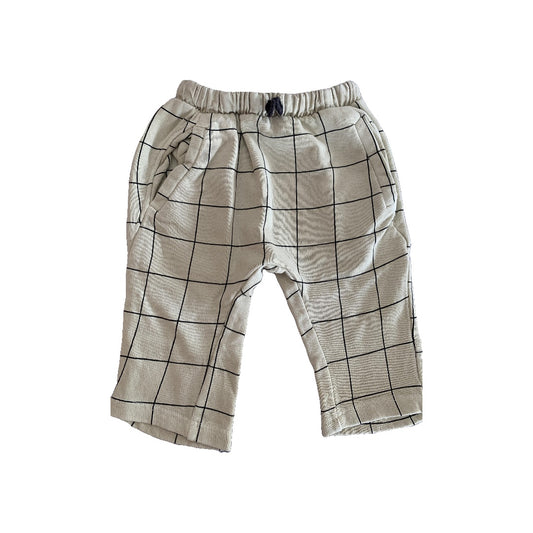 Zara Boys Mint | Black | Check Pants Size: 6-9 months Mint | Black | Check