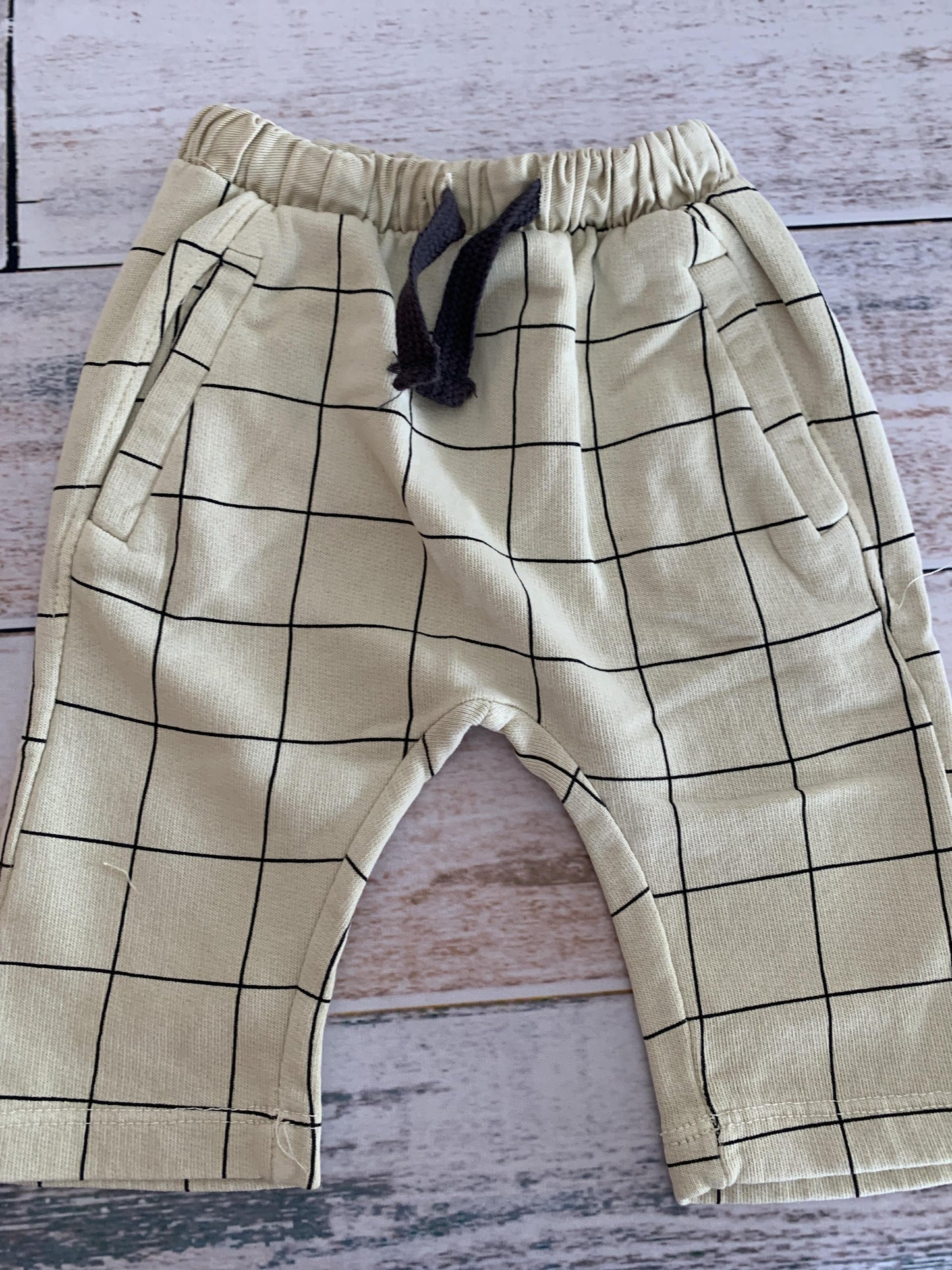 Zara Boys Mint | Black | Check Pants Size: 3-6 months Mint | Black | Check