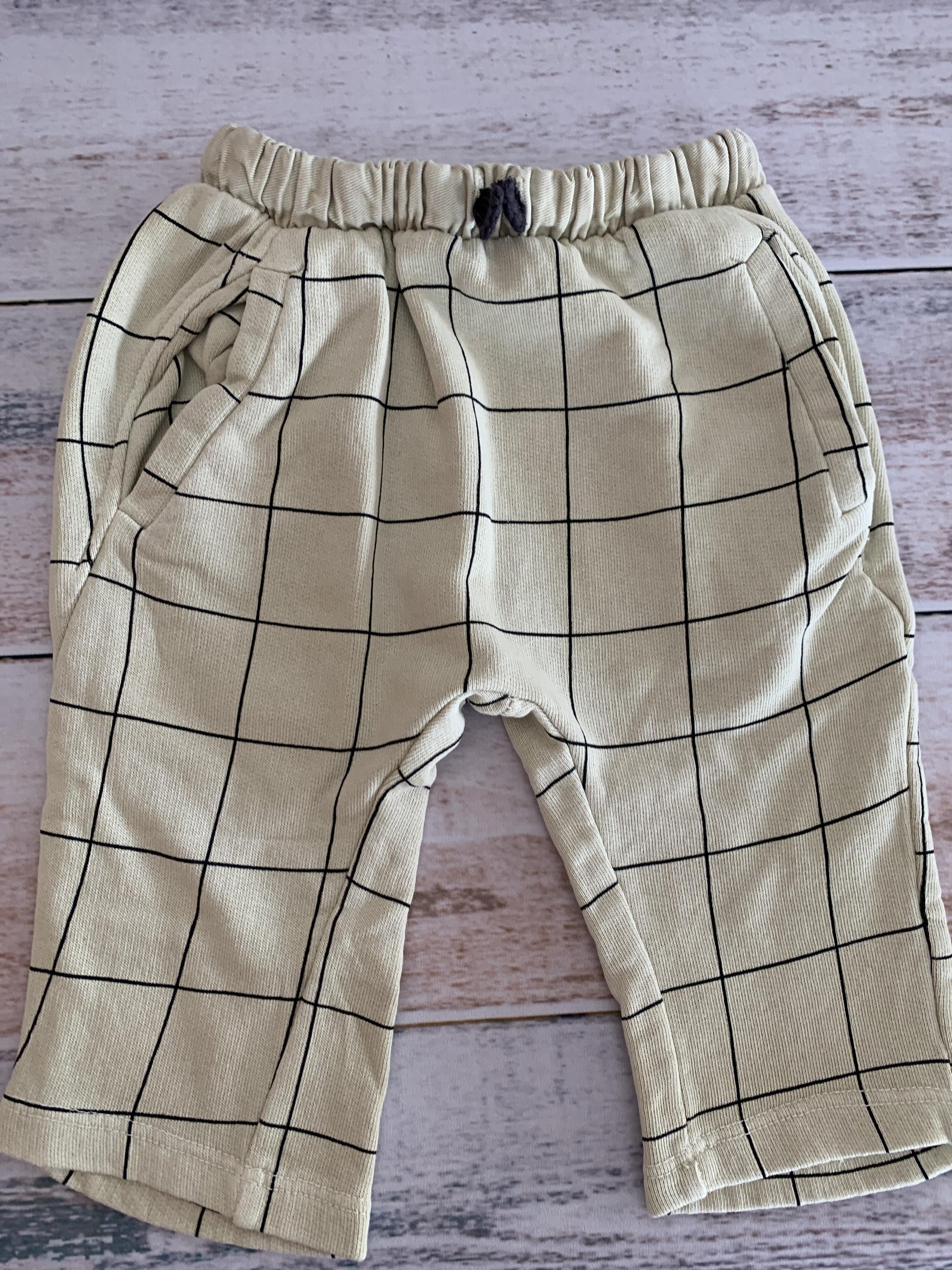 Zara Boys Mint | Black | Check Pants Size: 6-9 months Mint | Black | Check