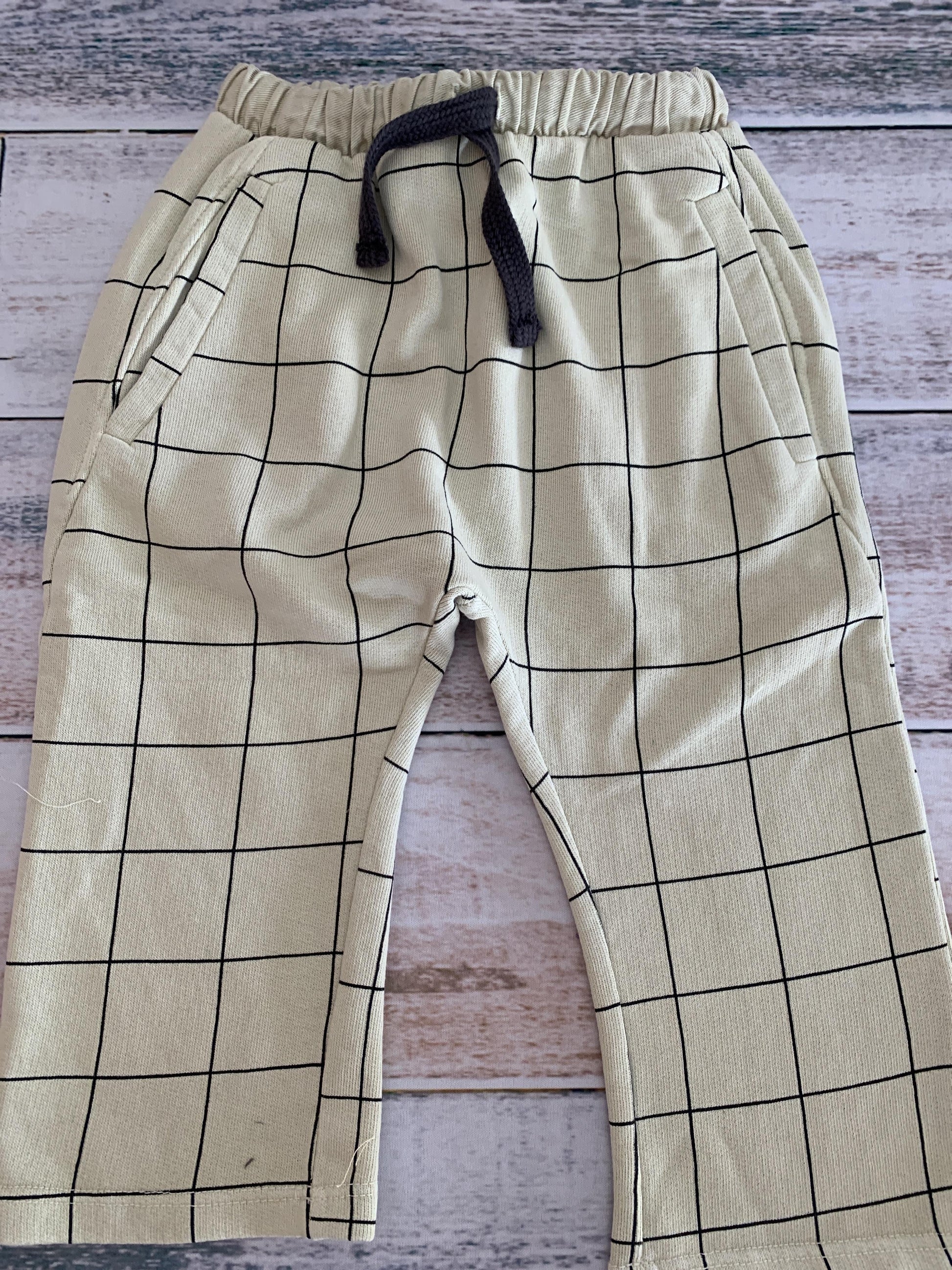 Zara Boys Mint | Black | Check Pants Size: 18-24 months Mint | Black | Check