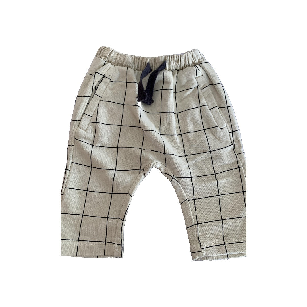 Zara Boys Mint | Black | Check Pants Size: 3-6 months Mint | Black | Check
