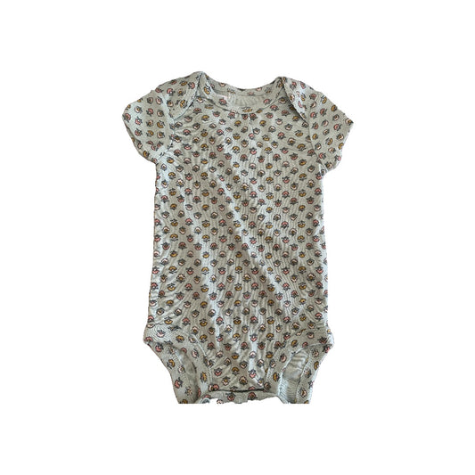 Carters Girls Mint | Flowers Onesie Size: 3 months Mint | Flowers