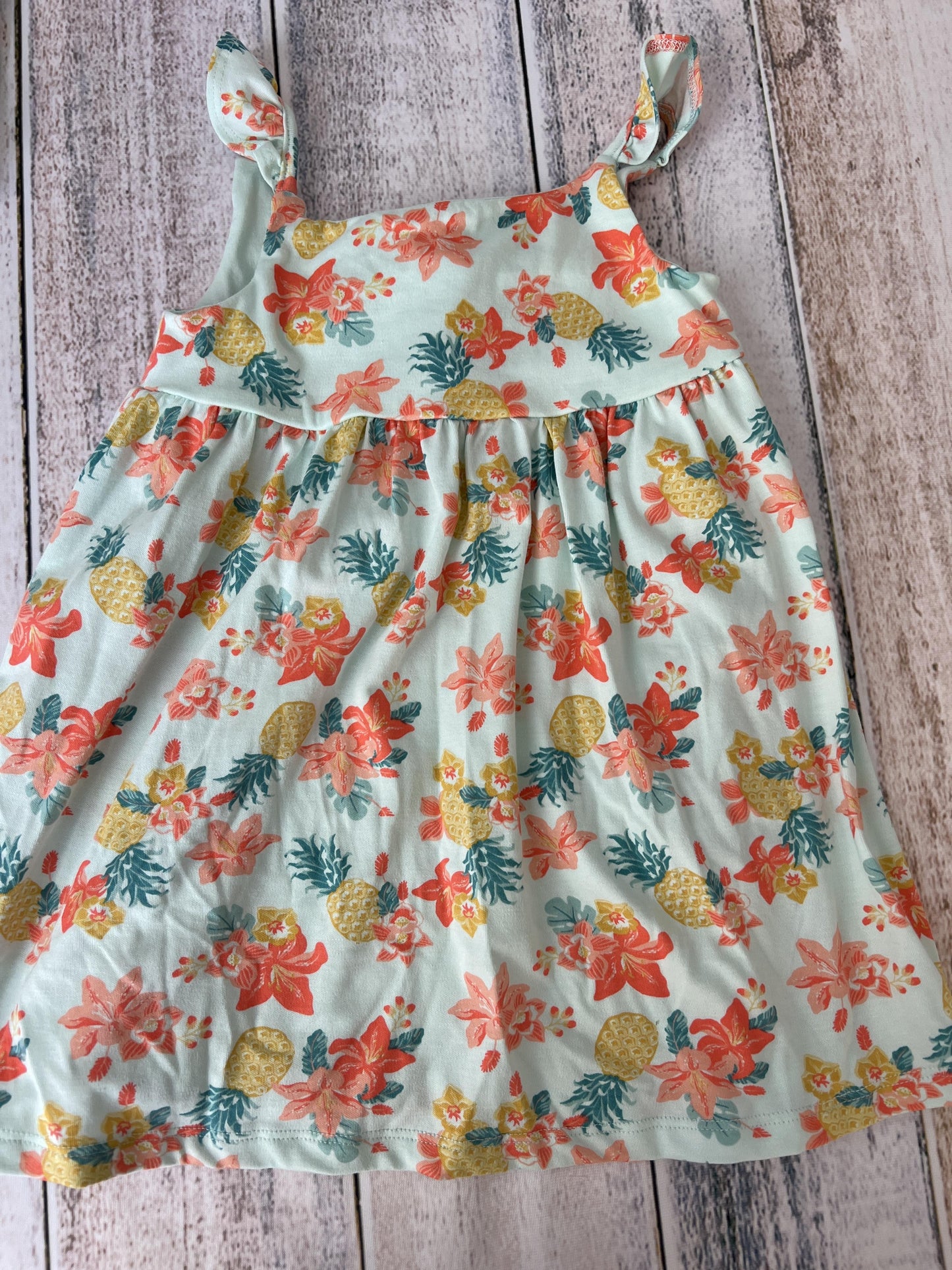 Sigrid Olsen Girls Mint | Flowers Dress Size: 24 months Mint | Flowers