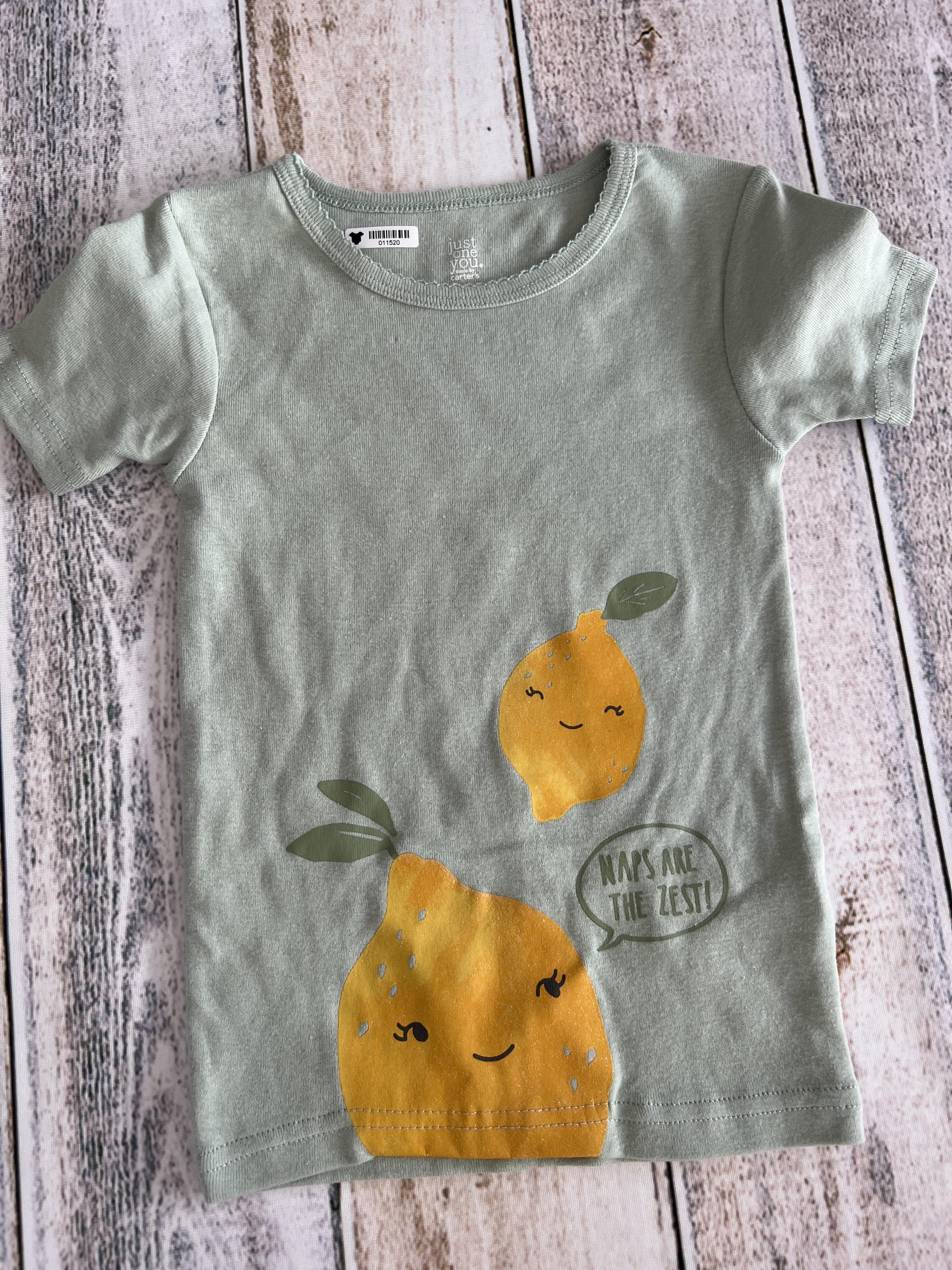 Just Born Girls Mint | Fruit Pajamas Size: 4T Mint | Fruit