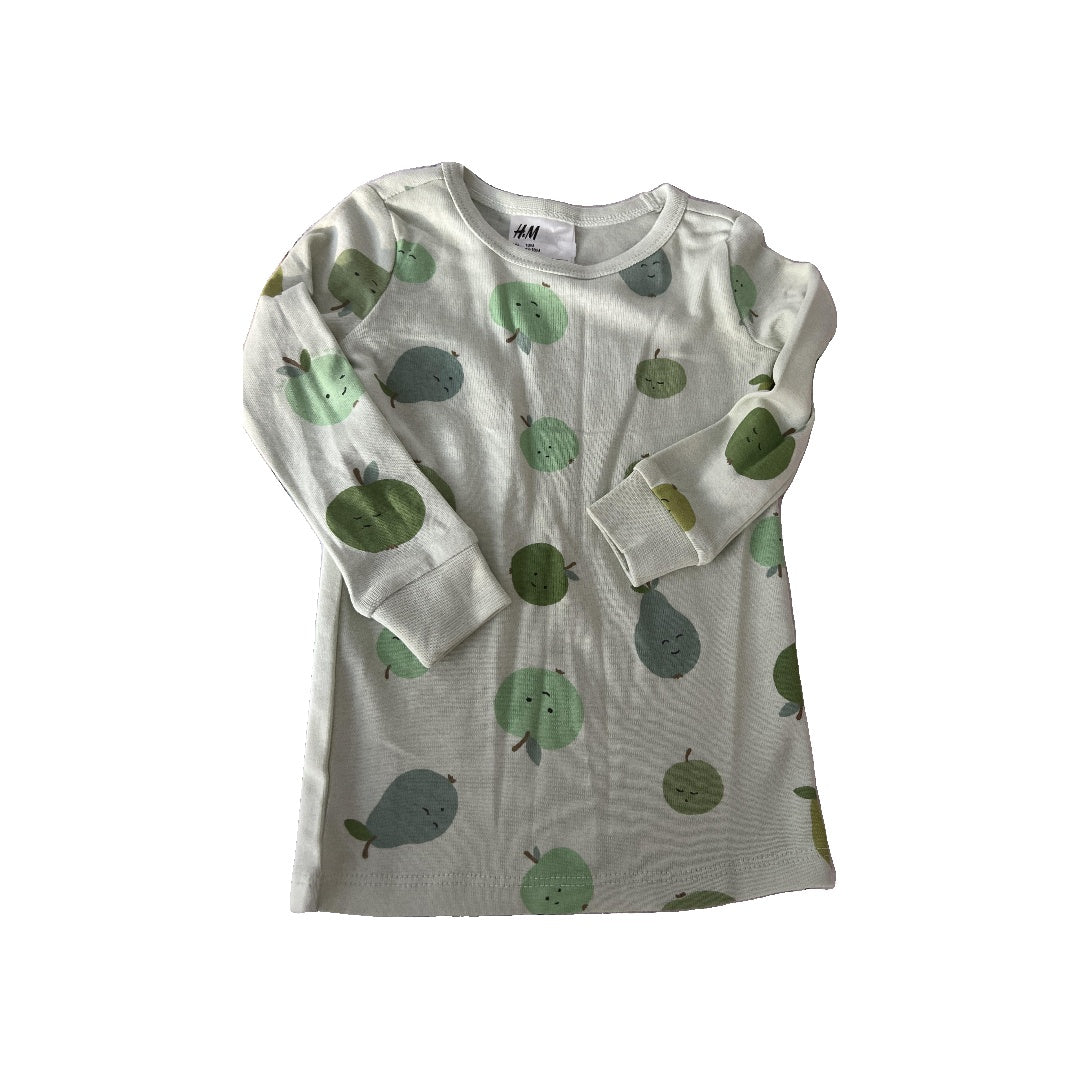 H&M Girls Mint | Fruit Pajamas Size: 12-18 months Mint | Fruit