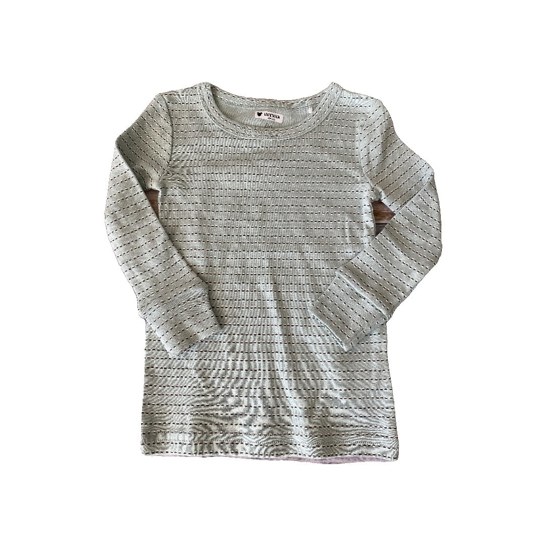 Oliver & Rain Unisex Mint | Geometric Pajamas Size: 2T Mint | Geometric