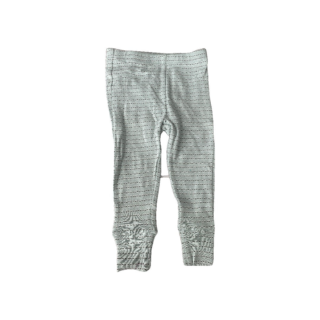 Oliver & Rain Unisex Mint | Geometric Pajamas Size: 18 months Mint | Geometric