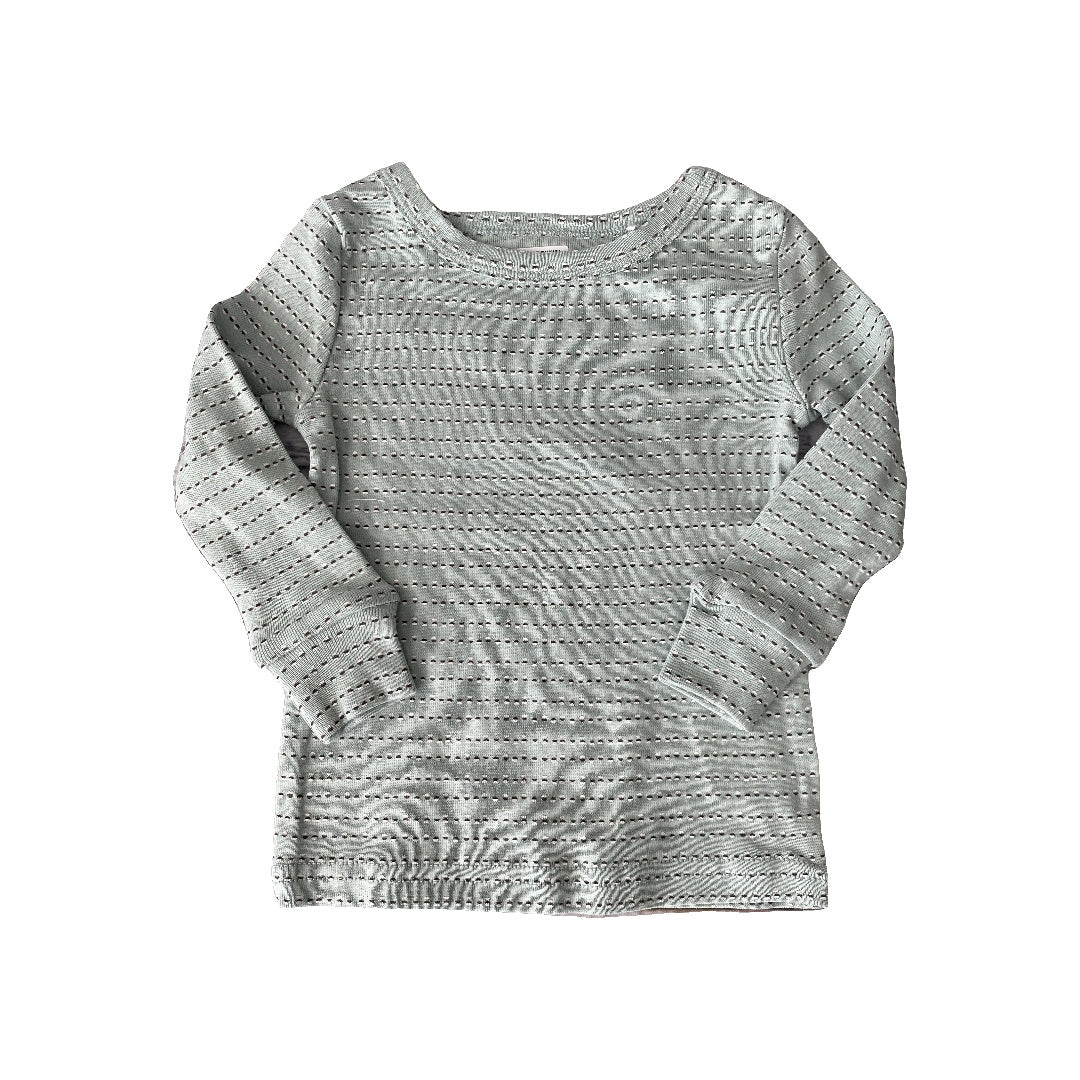 Oliver & Rain Unisex Mint | Geometric Pajamas Size: 18 months Mint | Geometric