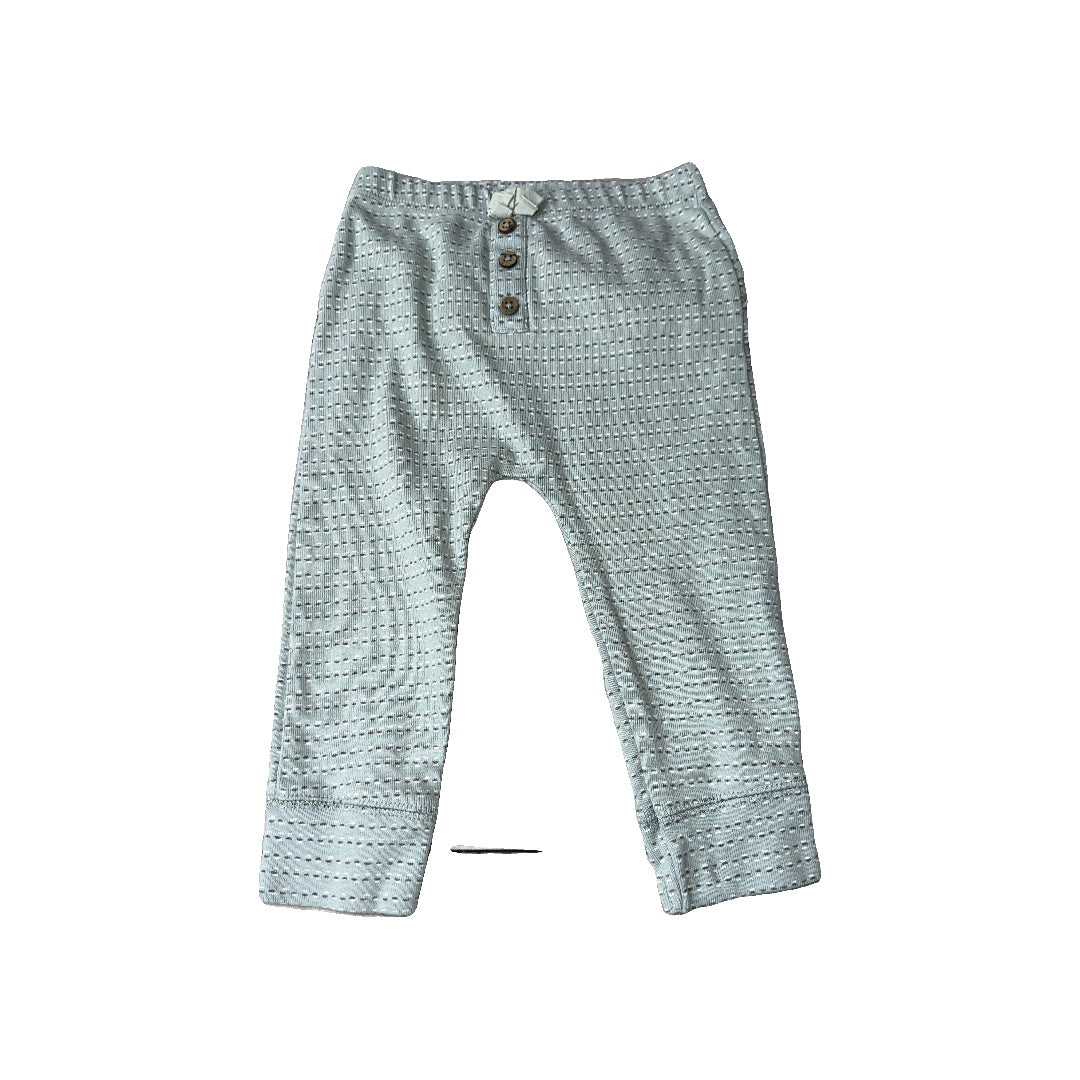 Oliver & Rain Girls Mint | Geometric Pants Size: 18 months Mint | Geometric