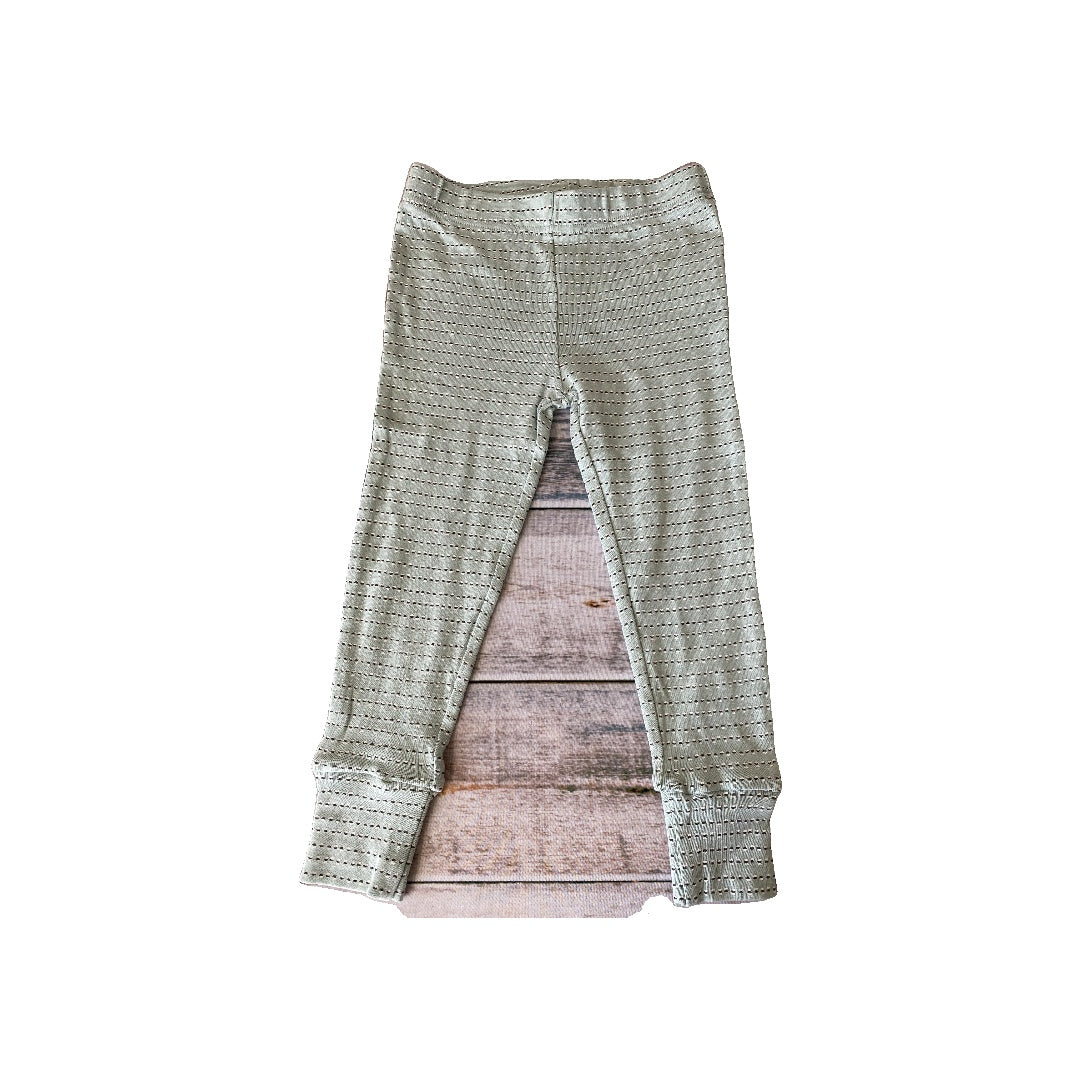 Oliver & Rain Unisex Mint | Geometric Pajamas Size: 3T Mint | Geometric