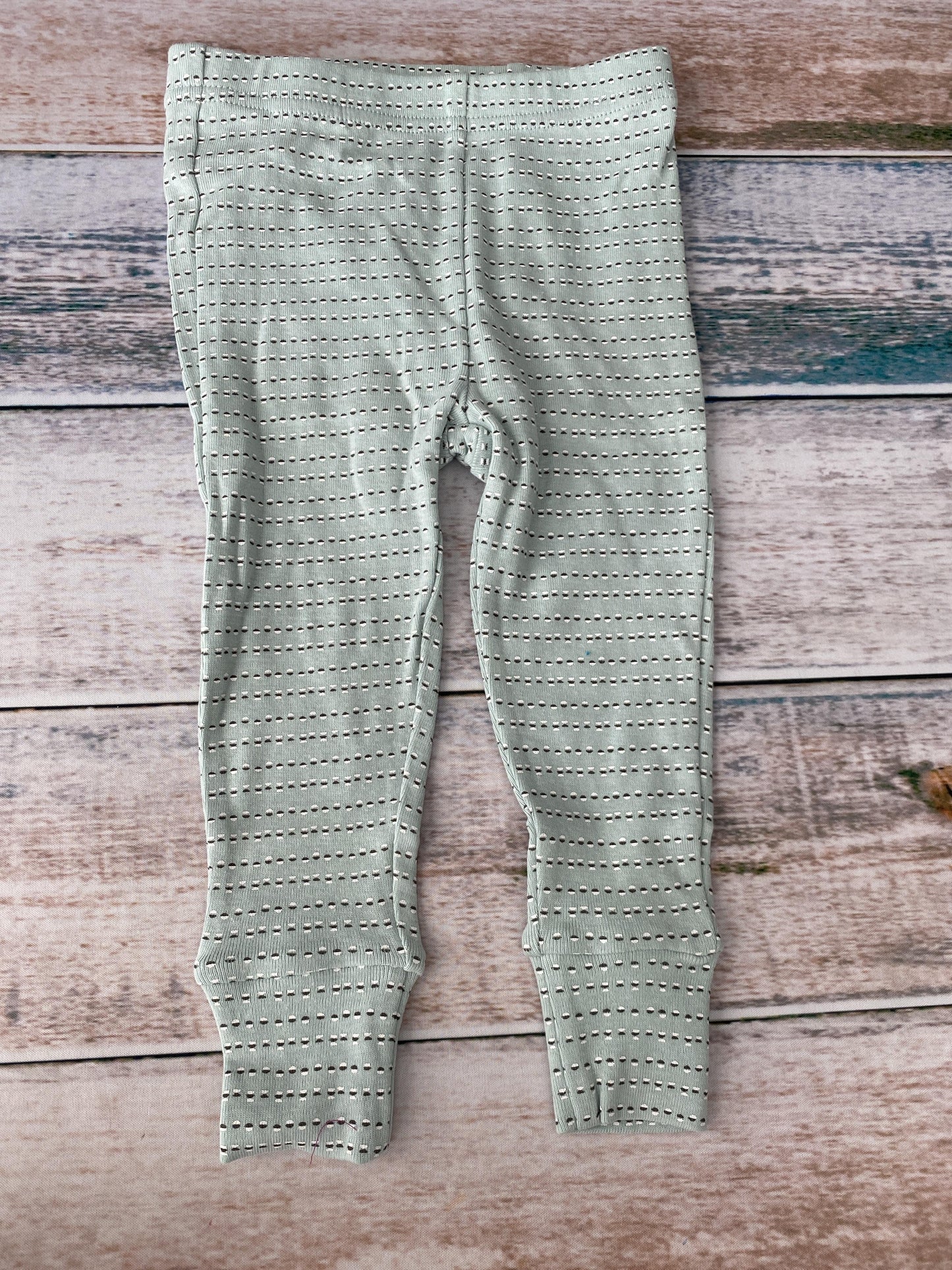 Oliver & Rain Unisex Mint | Geometric Pajamas Size: 18 months Mint | Geometric
