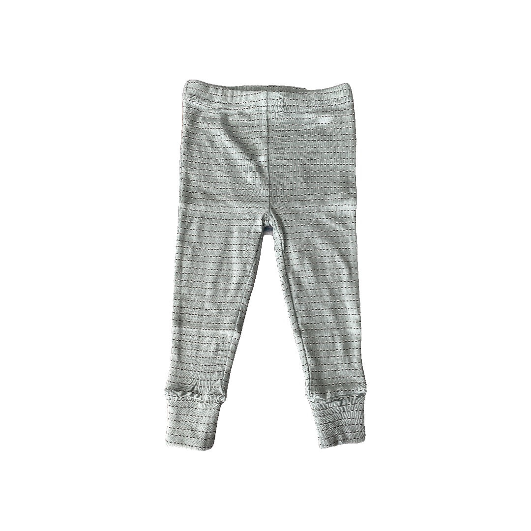 Oliver & Rain Unisex Mint | Geometric Pajamas Size: 24 months Mint | Geometric