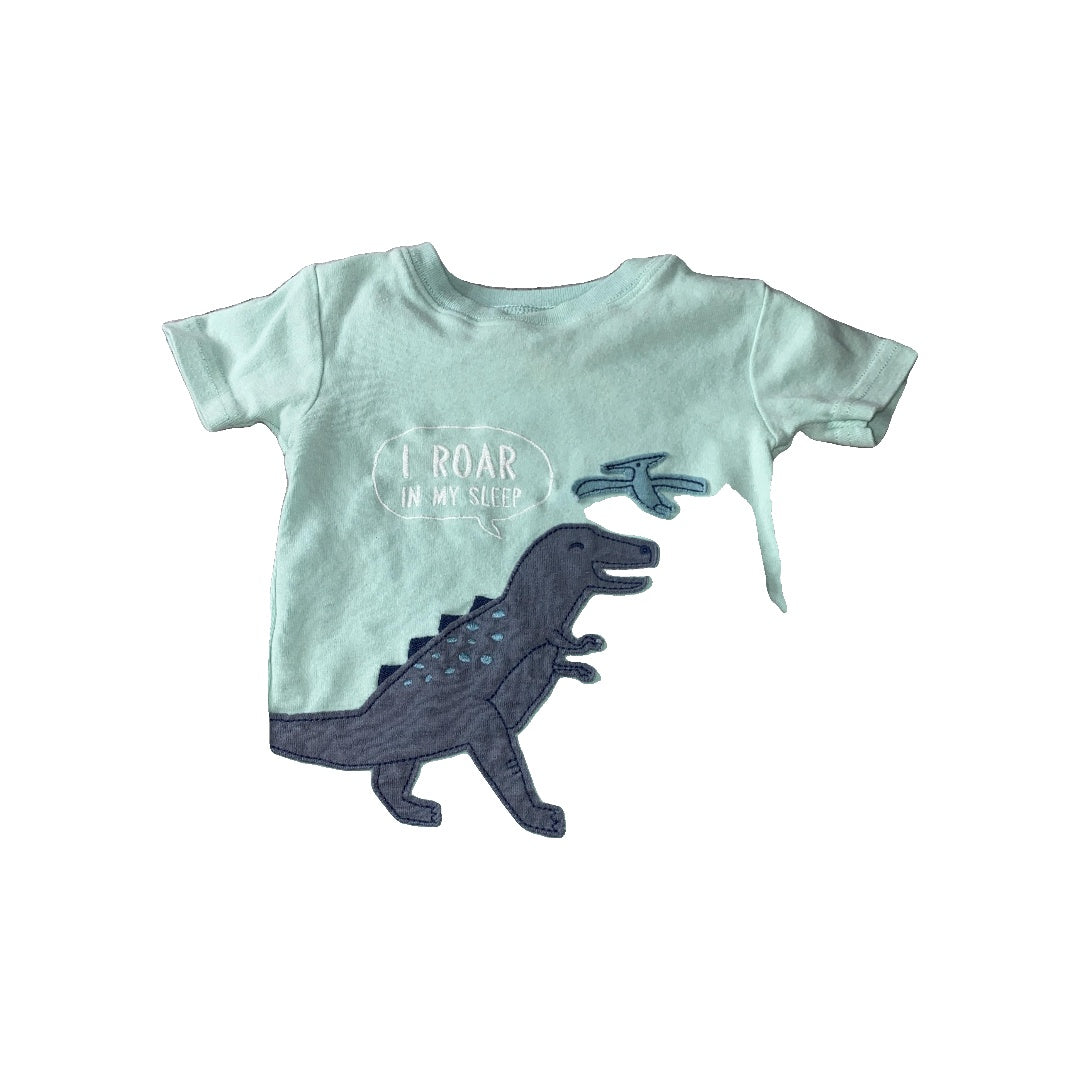 Carters Boys Mint | Grey Pajamas Size: 12M Mint | Grey