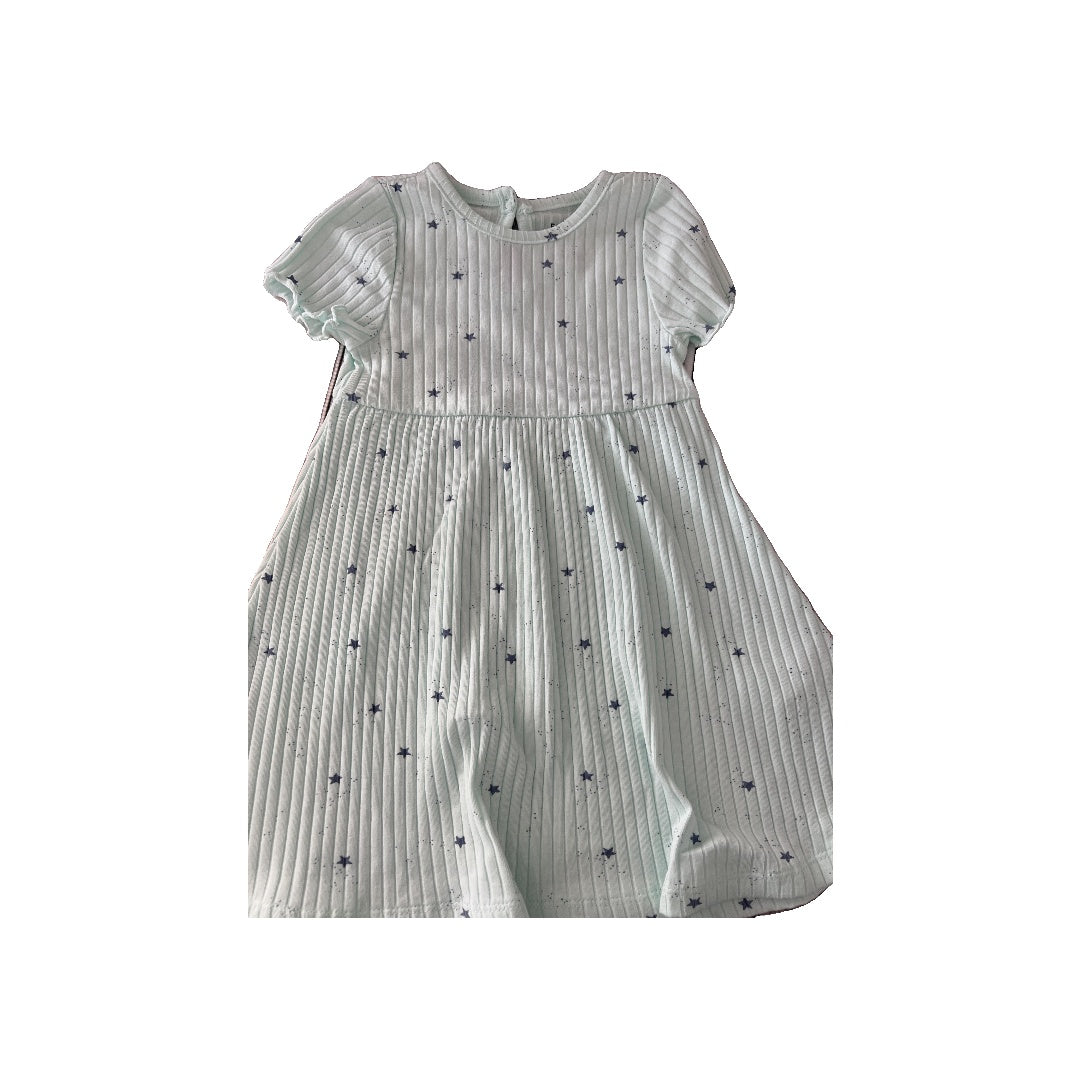 Focus Girls Mint | Light Blue | Stars Dress Size: 24 months Mint | Light Blue | Stars