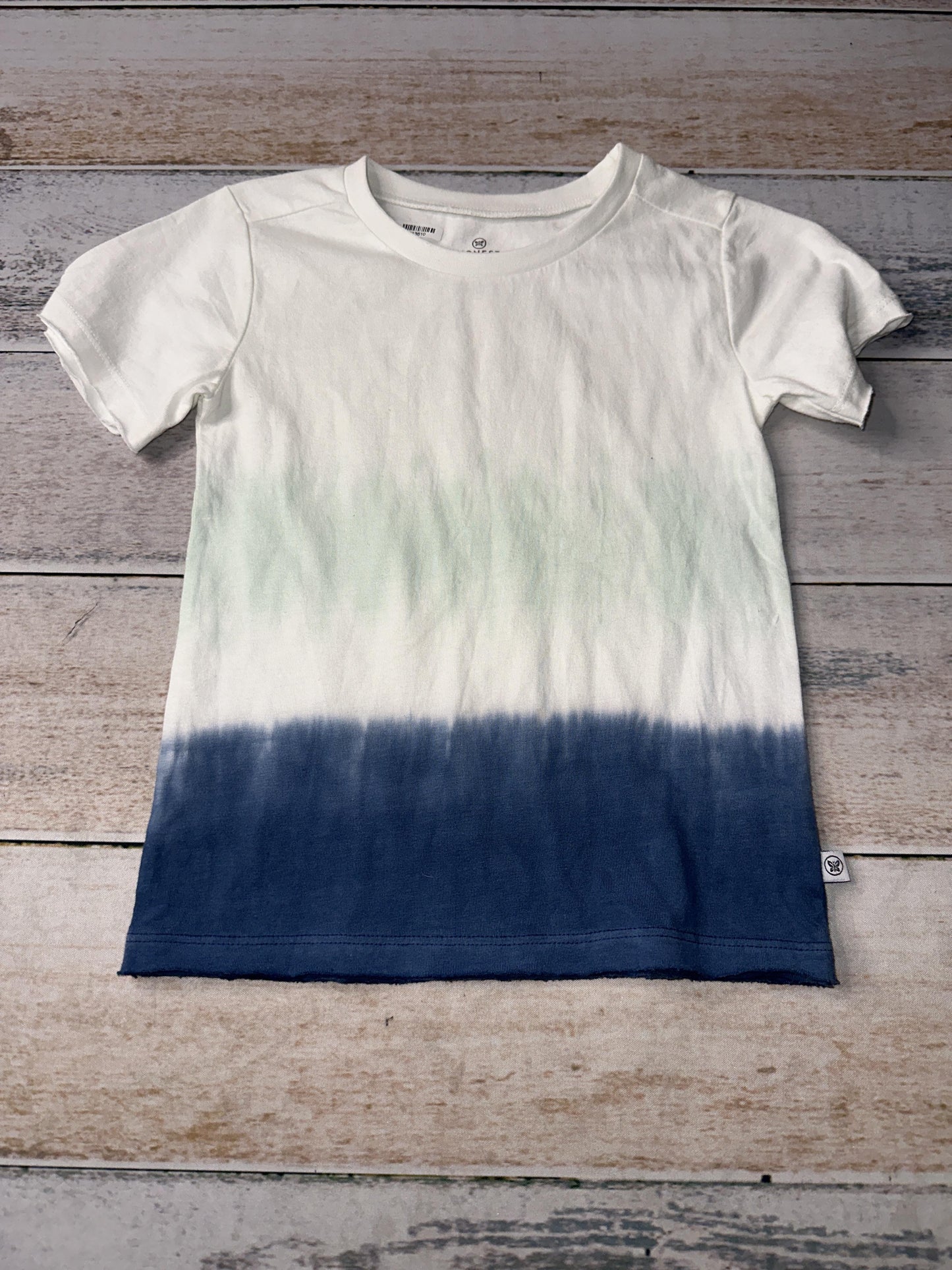 Honest co Boys Mint | Light Blue | Tie Dye T-Shirt Size: 2T Mint | Light Blue | Tie Dye