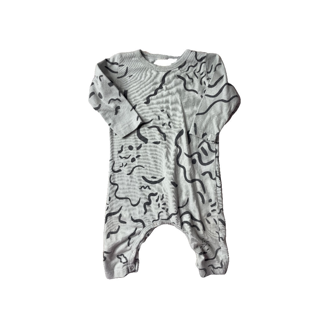 North of West Boys Mint | Pattern Long Sleeve Outfit Size: 12-18 months Mint | Pattern