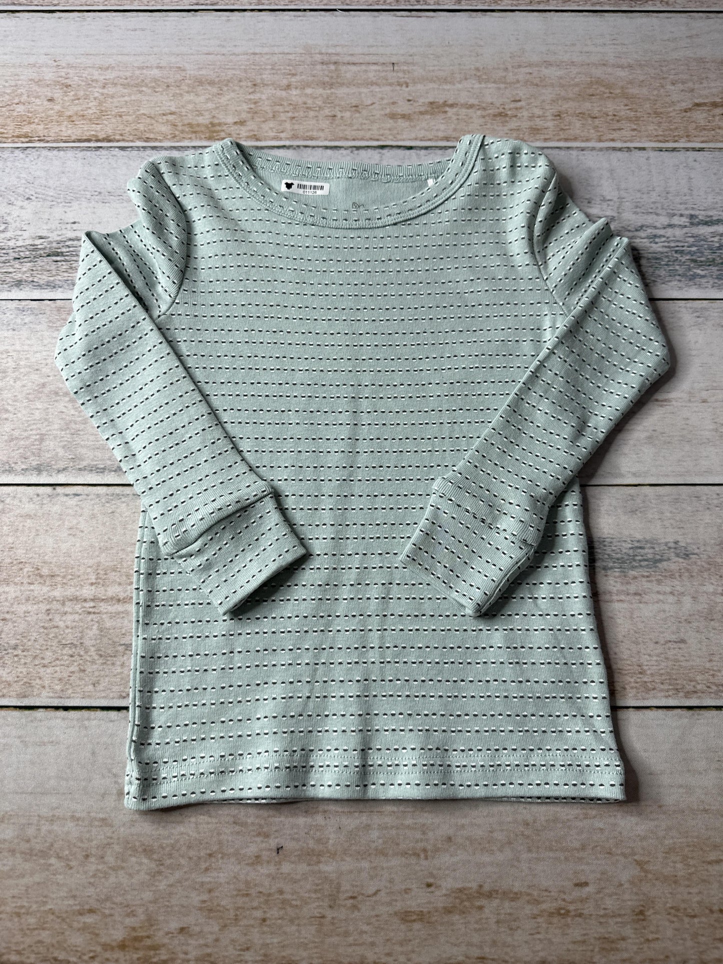 Oliver & Rain Unisex Mint | Pattern Pajamas Size: 3T Mint | Pattern