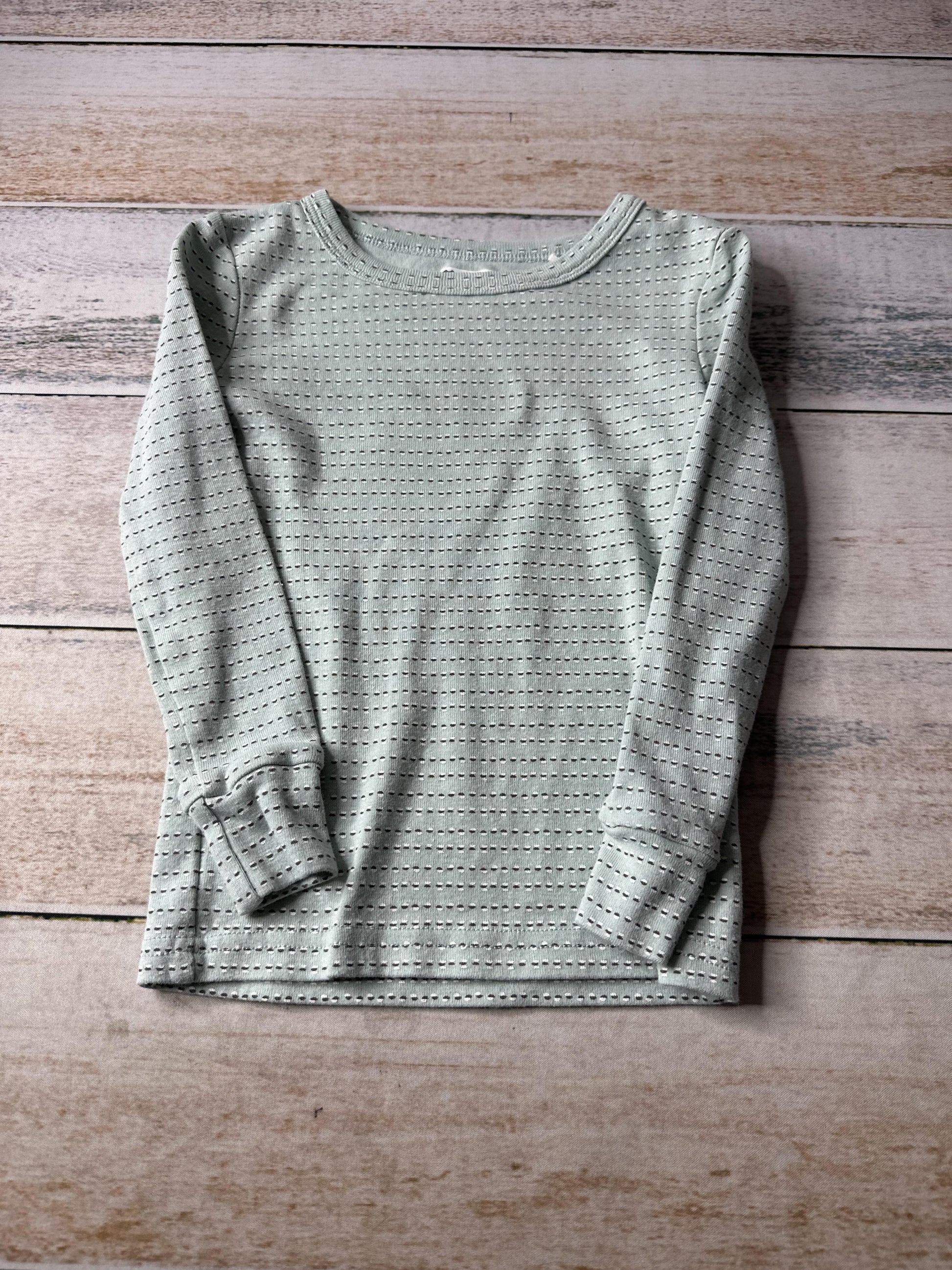 Oliver & Rain Unisex Mint | Pattern Pajamas Size: 4T Mint | Pattern