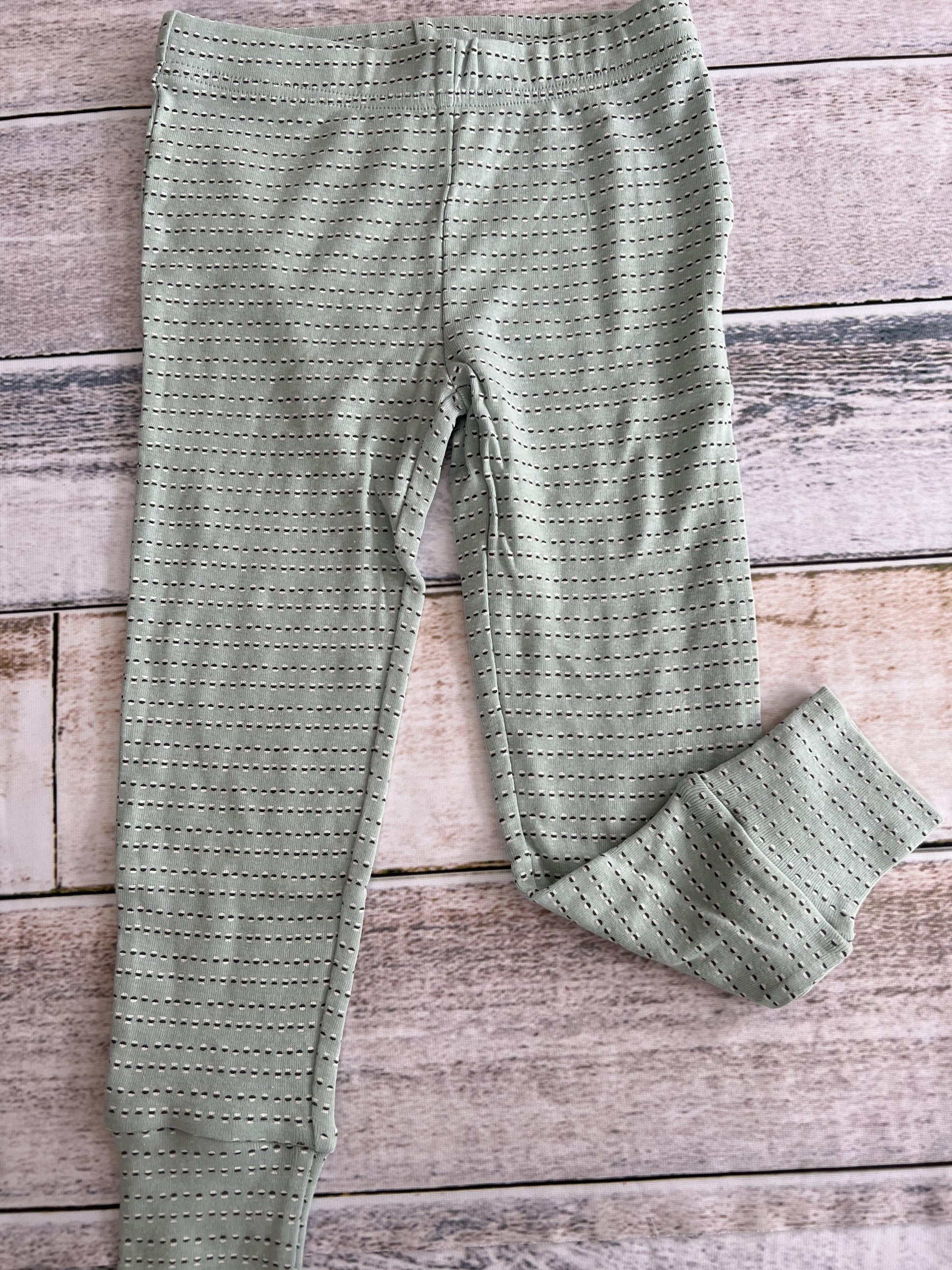 Oliver & Rain Unisex Mint | Pattern Pajamas Size: 4T Mint | Pattern