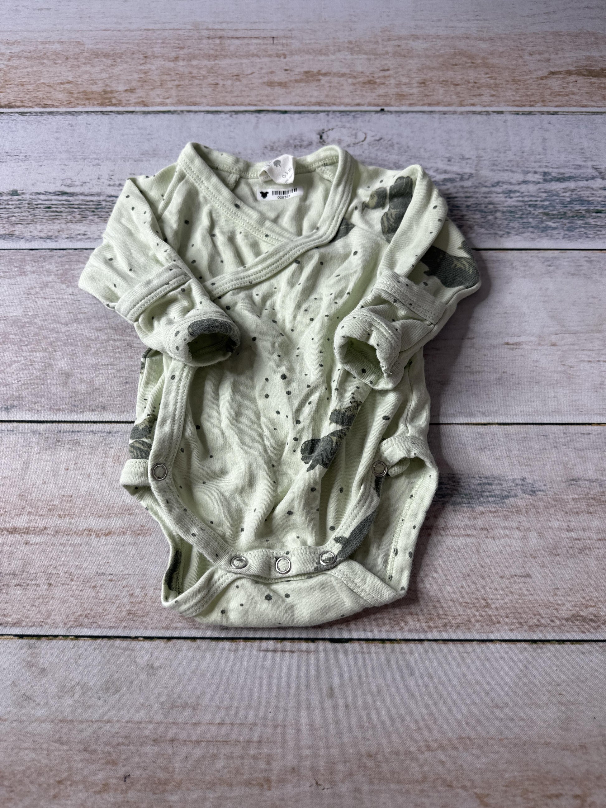 Kate Quinn Unisex Mint | Sea Animals Onesie Size: 0-3 months Mint | Sea Animals