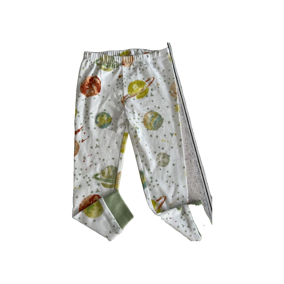 Burt's Bees Unisex Mint | Space Pajamas Size: 3T Mint | Space