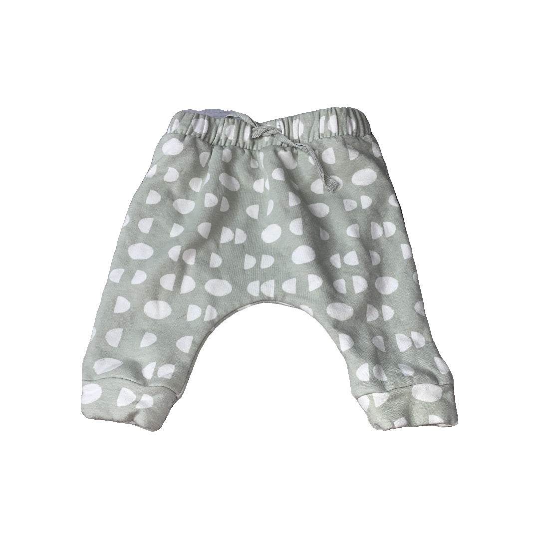 Nordstrom Unisex Mint | White | Geometric Pants Size: 6 months Mint | White | Geometric