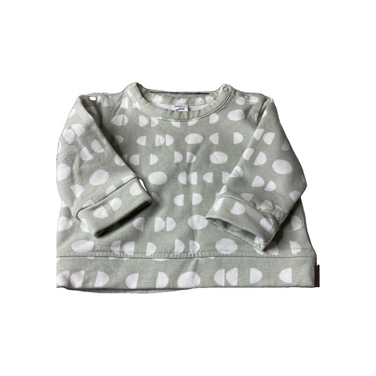 Nordstrom Unisex Mint | White | Geometric Sweater Size: 6 months Mint | White | Geometric