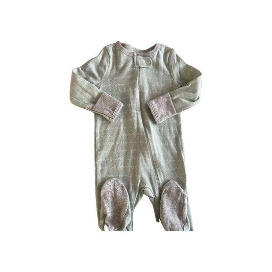 Cloud Island Unisex Mint | White | Pattern Pajamas Size: 6-9 months Mint | White | Pattern