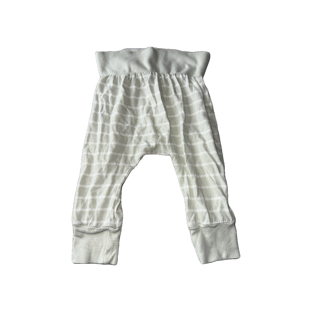 Nordstrom Unisex Mint | White | Stripe Pants Size: 12M Mint | White | Stripe