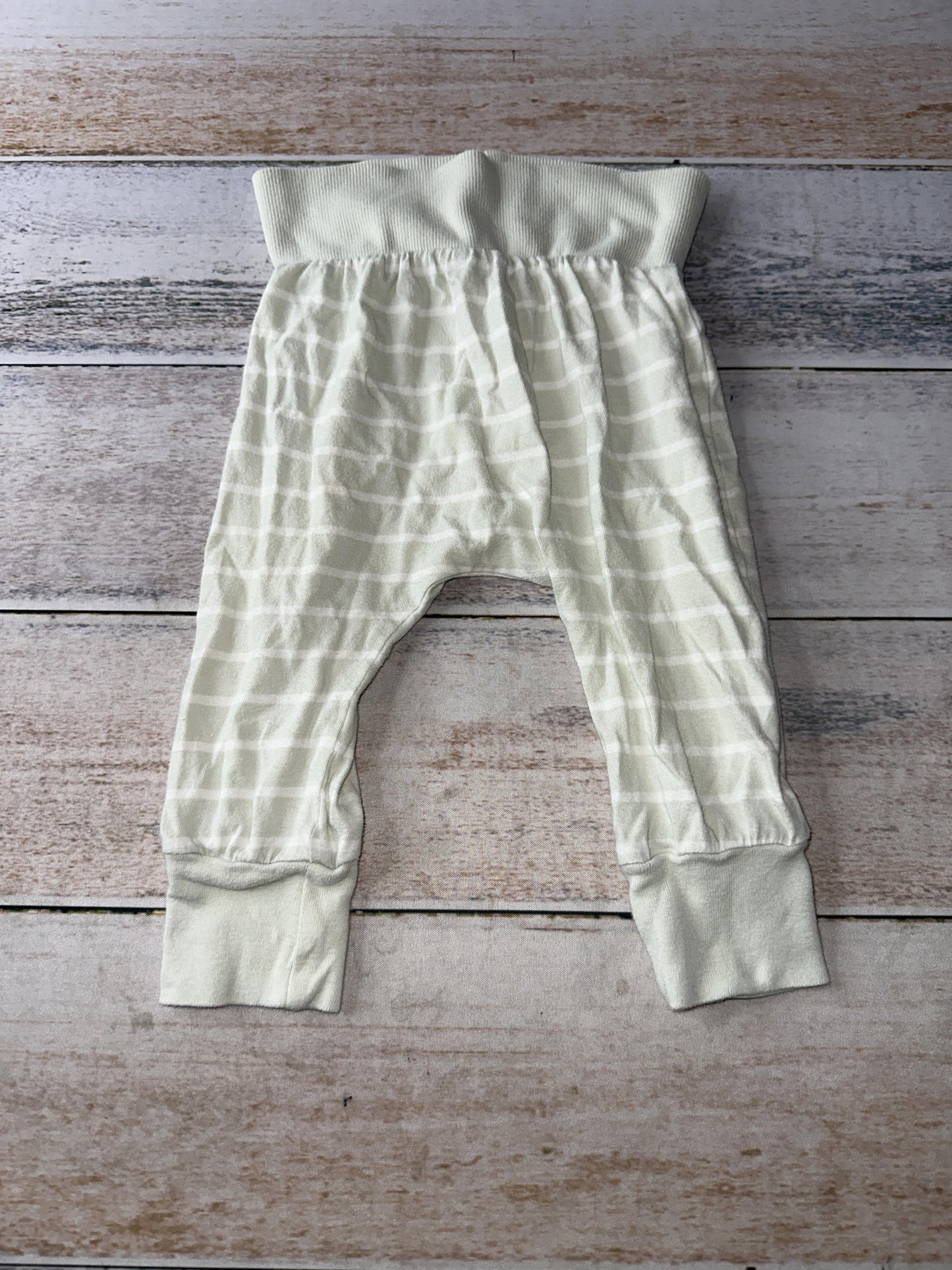 Nordstrom Unisex Mint | White | Stripe Pants Size: 12M Mint | White | Stripe