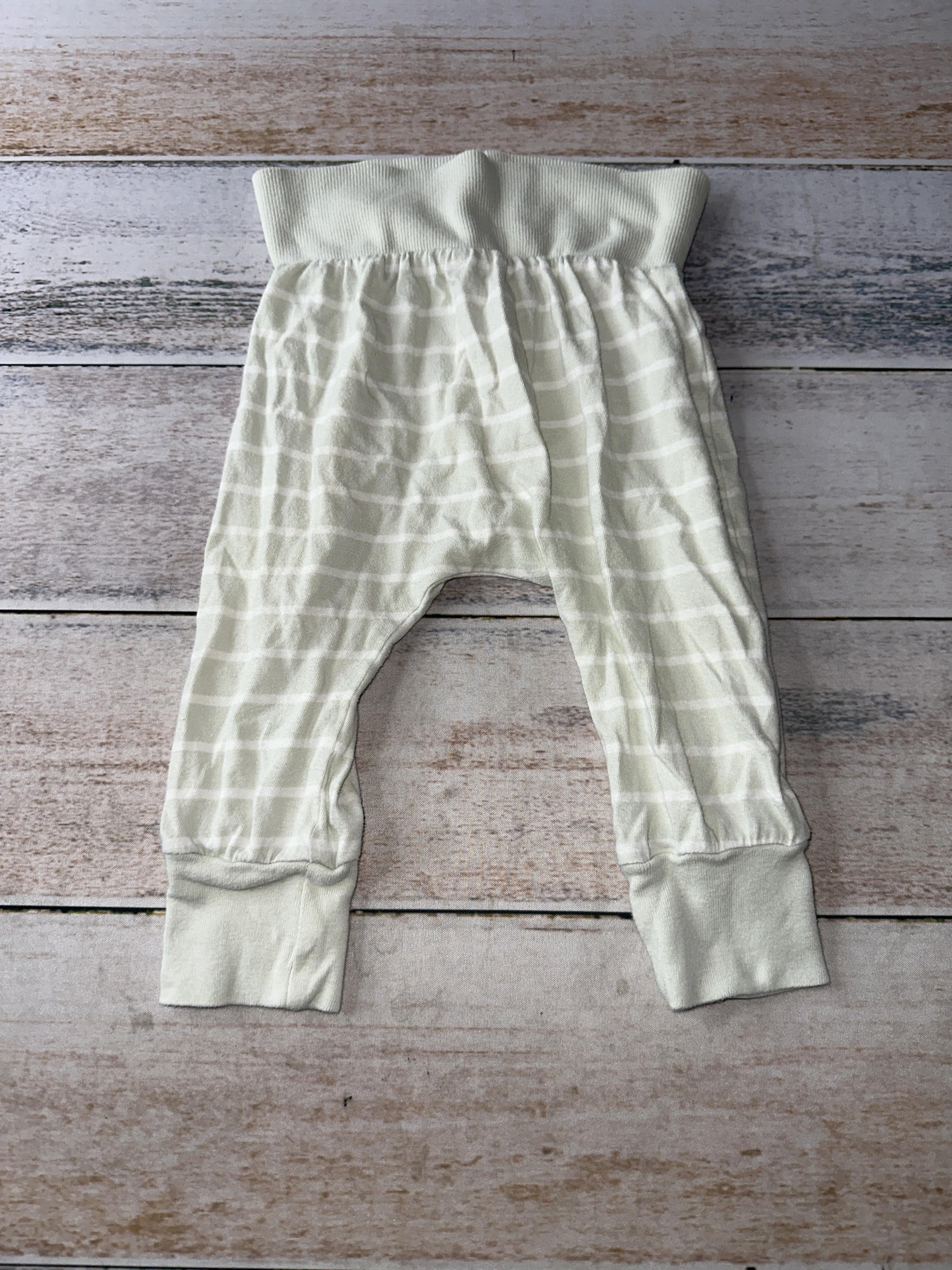 Nordstrom Unisex Mint | White | Stripe Pants Size: 12M Mint | White | Stripe