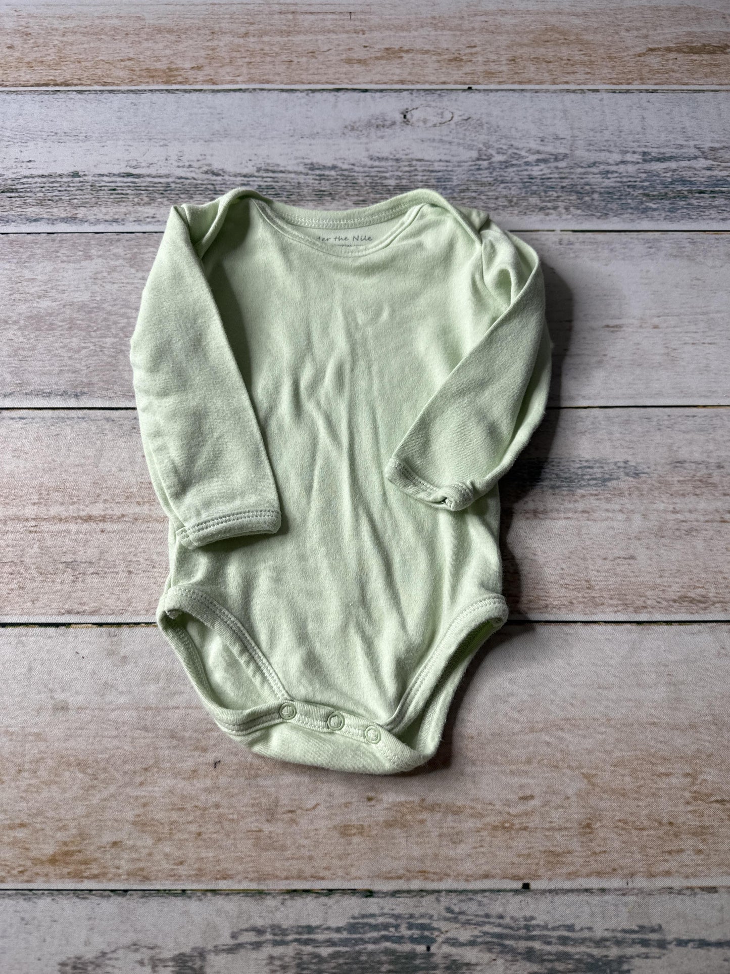 Under The Nile Unisex Mint Onesie Size: 0-3 months Mint