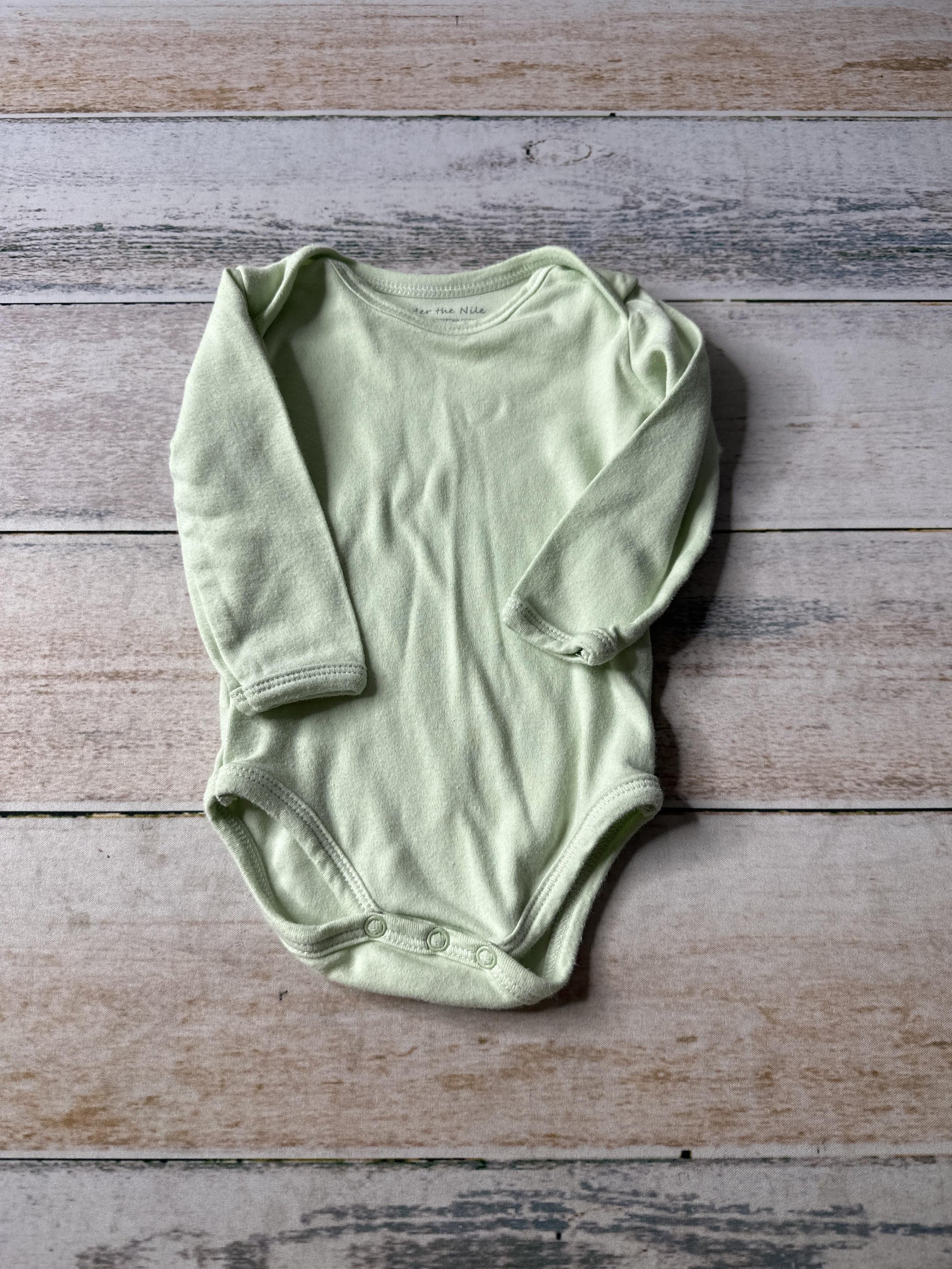 Under The Nile Unisex Mint Onesie Size: 0-3 months Mint