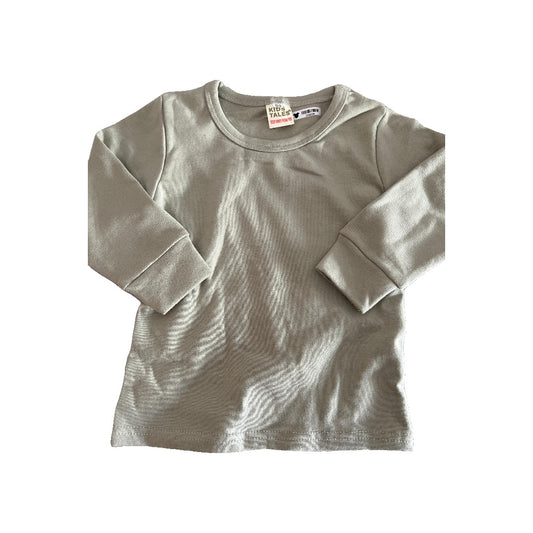 Kids tales Unisex Mint Long Sleeve Shirt Size: 9-12 Months Mint