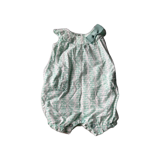 Carters Girls Mint Romper Size: Newborn Mint
