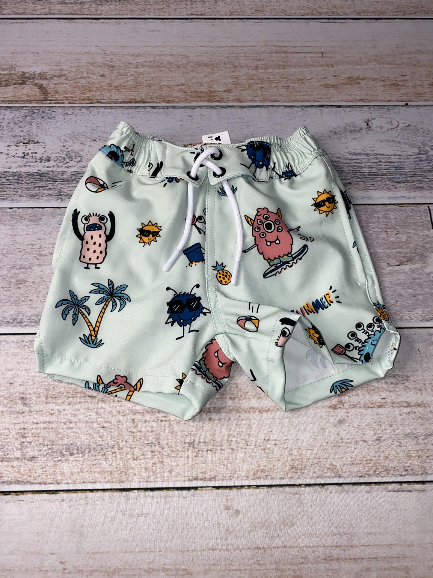 Sovereign Code Boys Mint Swimwear Size: 12 months Mint