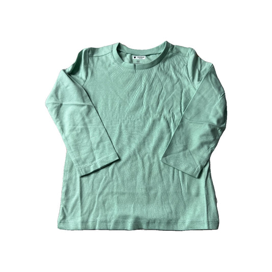 Honest co Unisex Mint Long Sleeve T-Shirt Size: 3T Mint