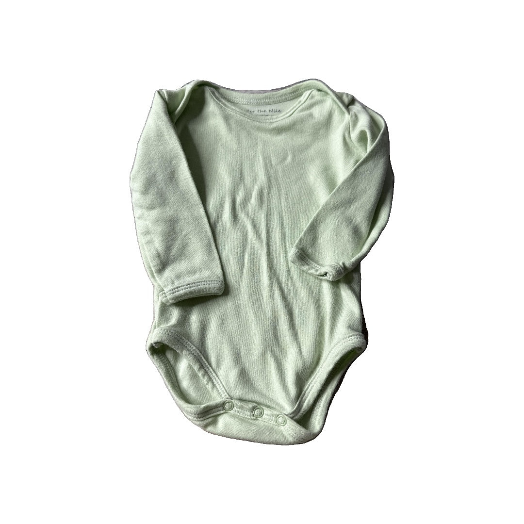 Under The Nile Unisex Mint Onesie Size: 0-3 months Mint