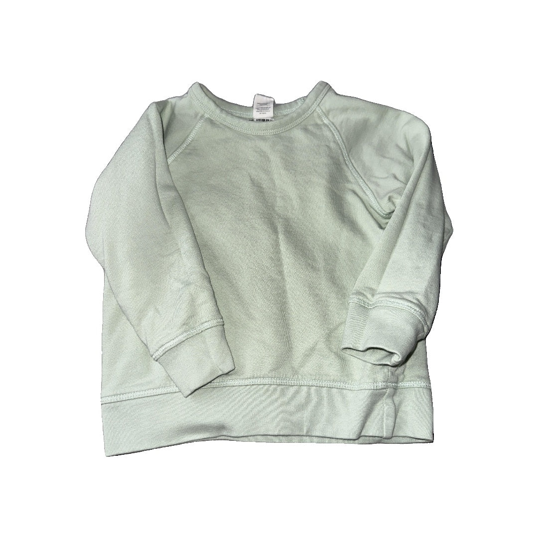 Colored Organics Unisex Mint Sweater Size: 2T Mint