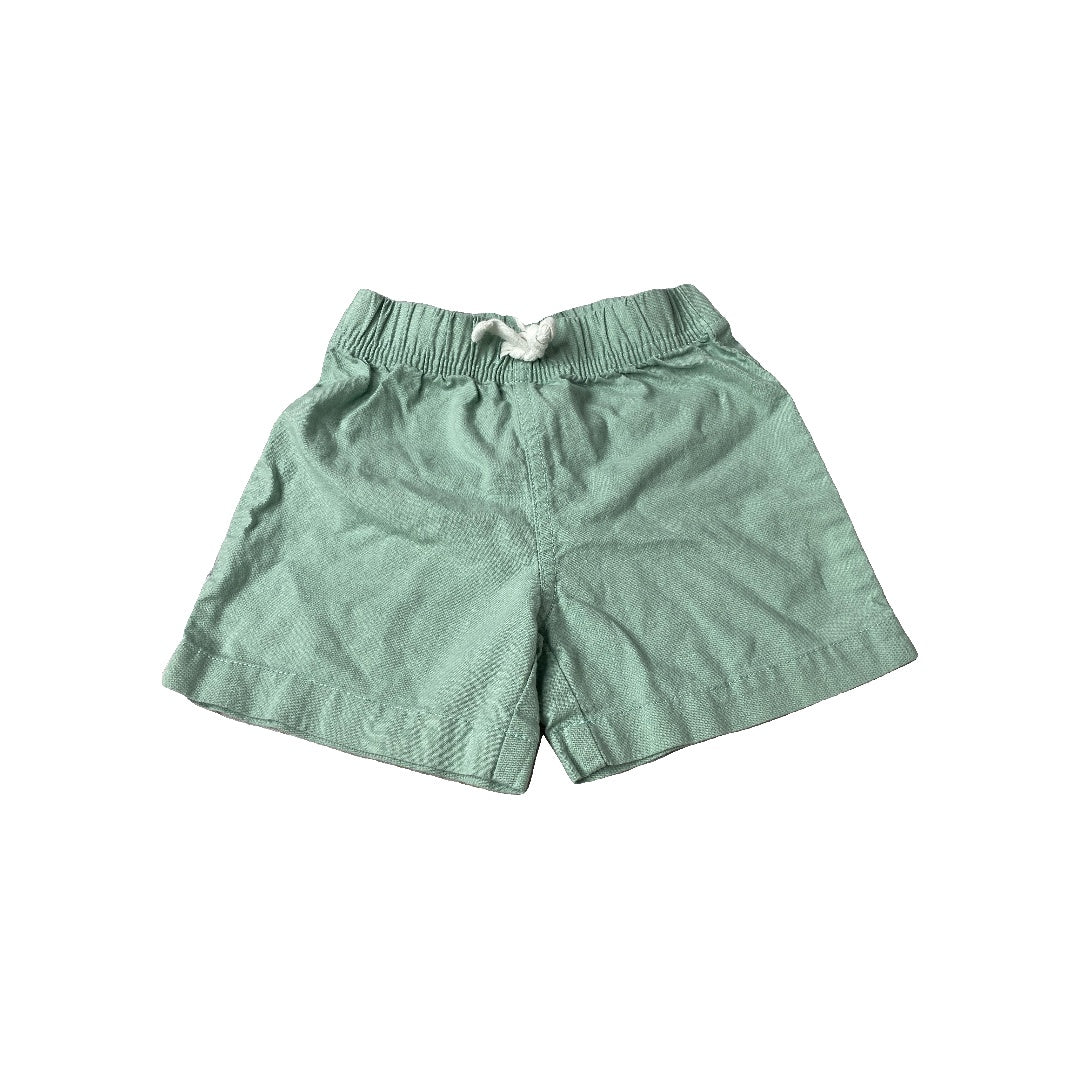 Carters Unisex Mint Shorts Size: 12 months Mint